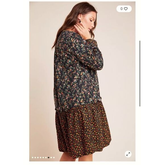 Anthropologie MAEVE Marlie Button-front MIDI Dress NWNT - Picture 1 of 6